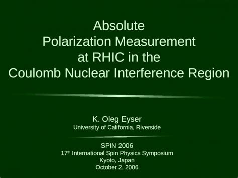 RHIC hydrogen jet polarimeter K. O. Eyser, H. Huang, W. B.